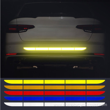 Tail Warning Strip Bumper Reflective Car Sticker